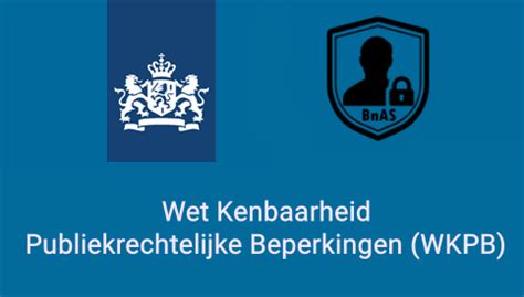 wkpb kentbaarheid.